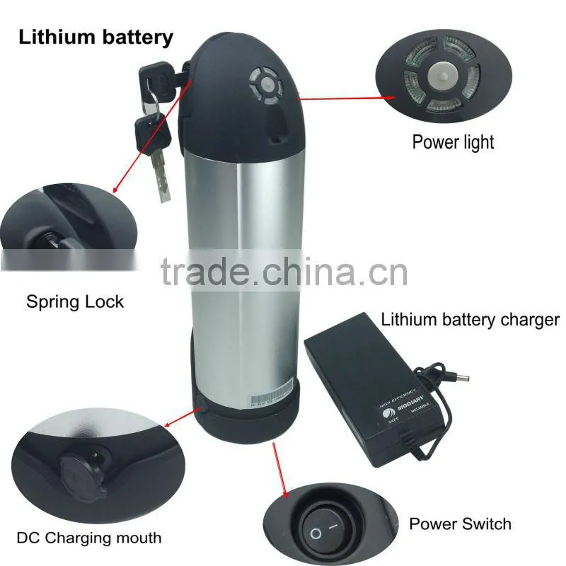 36v 8.8ah electric bike water bottle li ion battery for electric bike