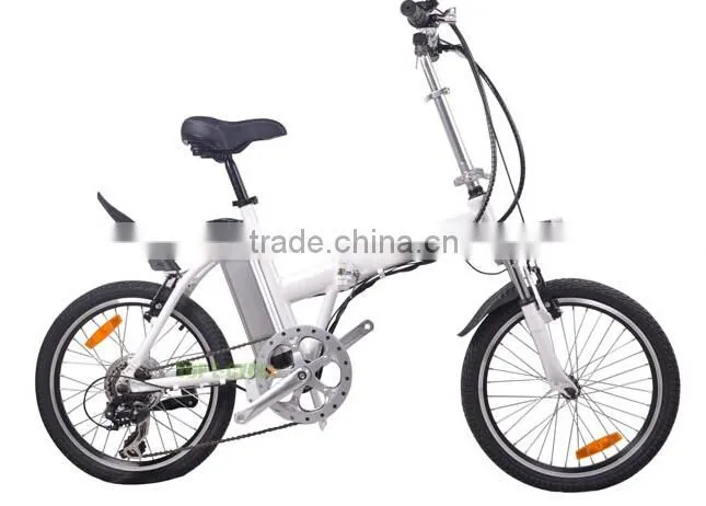 Alloy frame mini ebike easy riding small folding electric bike