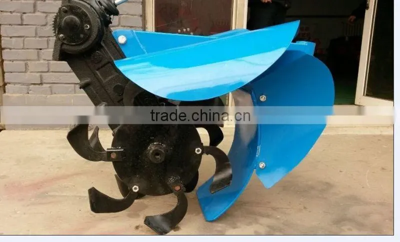 Farm diesel engine power tiller with ditching function