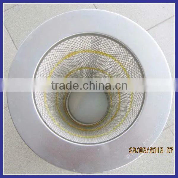 synthetic fiber air filter media