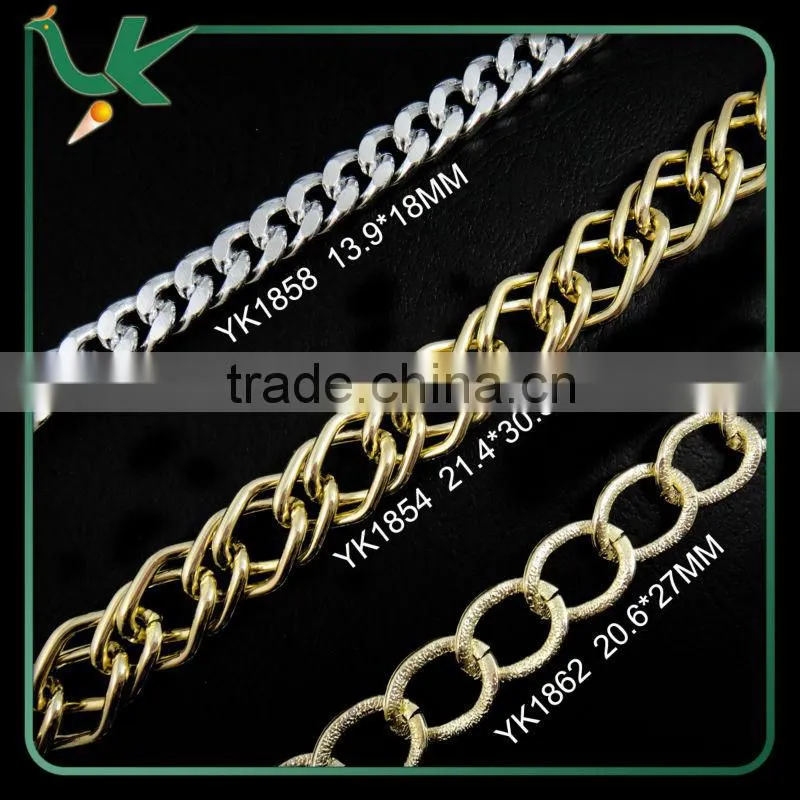 Flocky Surface Aluminium Chain