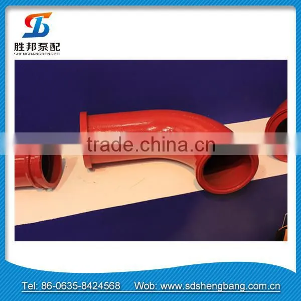 NO 2 elbow for putzmeister concrete pump spare parts