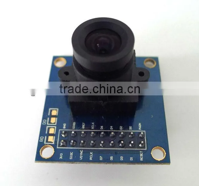 VGA OV7670 Camera Module Lens CMOS 640X480 SCCB Compatible W/ I2C Interface
