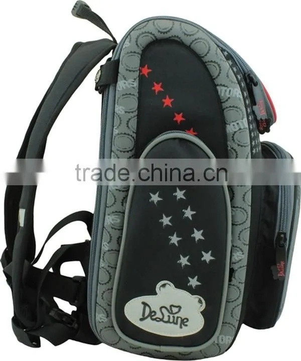 Little boys primary school bag red cars print school backpack