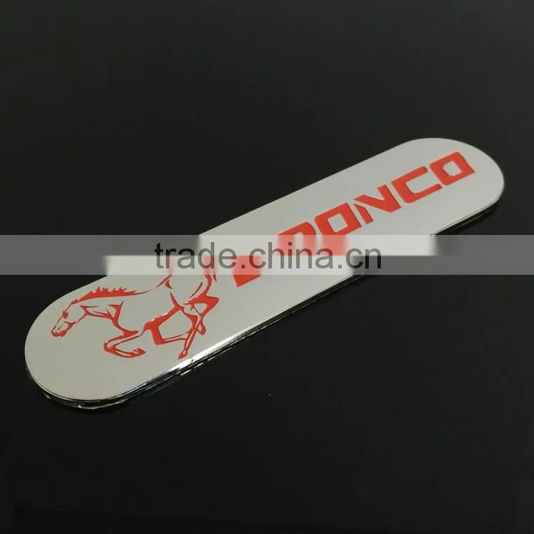 custom metal nameplate