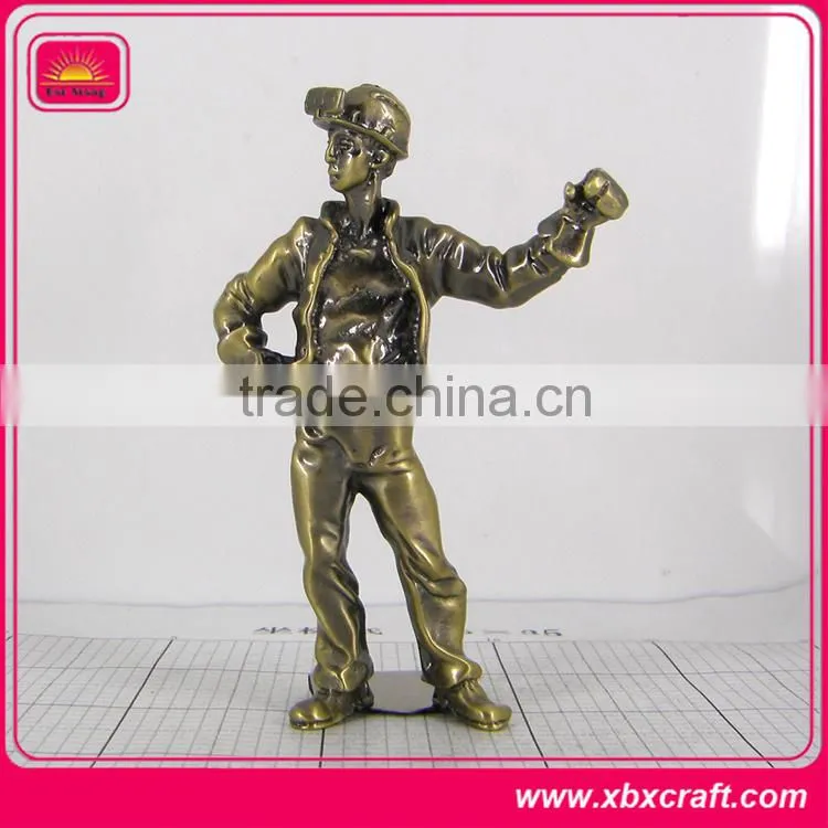 3D Metal Dancer Figurines Wall Decor