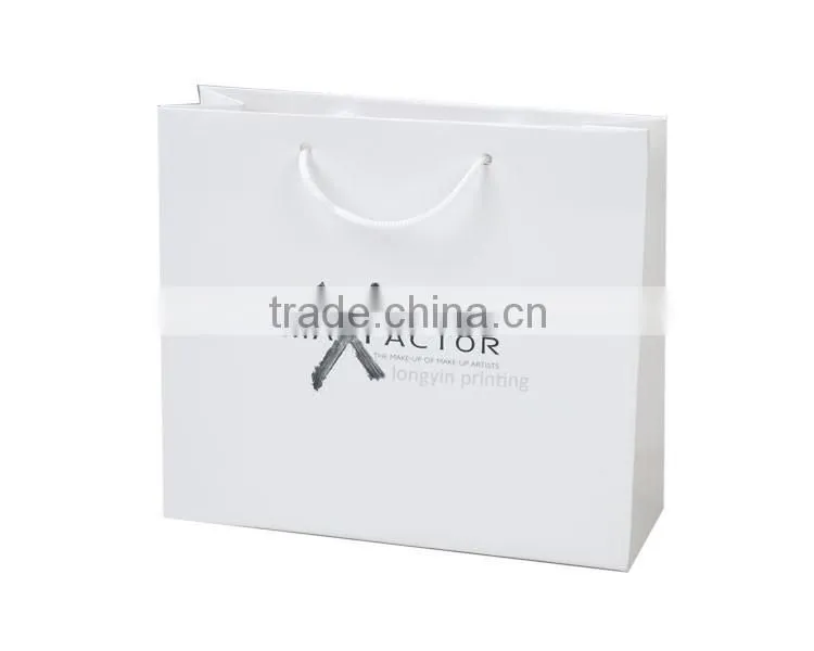 Colorful kraft paper bag, art paper bag printing