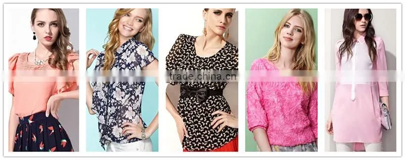 2014 New Design Fashion blouse and skirt
