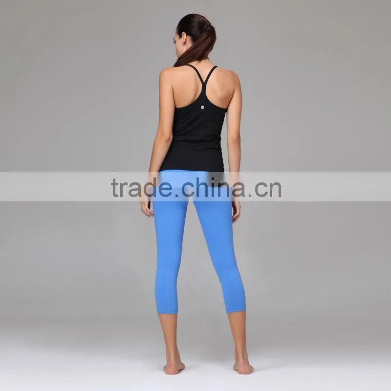 Pretty girls wearing sexy yoga sports wear branded jogging suit wholesale