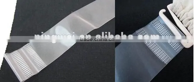 Ladies underwear bra strap tpu bra tape