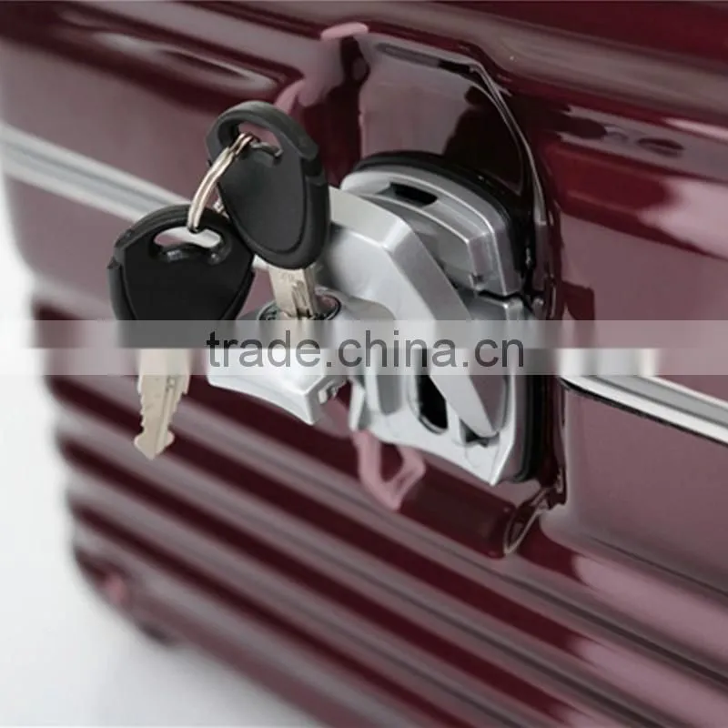 Custom Made Carry On PC Aluminum Frame Handle Aluminum Make Up Kit Bag Case Box