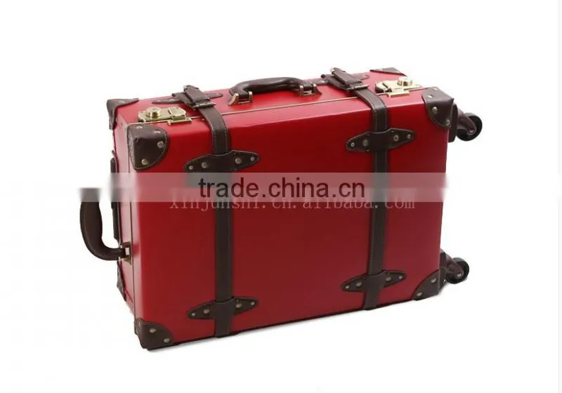 New Style Classic Vintage Suitcase With Spinner Wheels