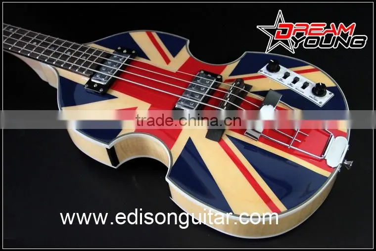 DS-EB6014 Top Stick HD Photo Flamed Maple Bass Guitar Korea