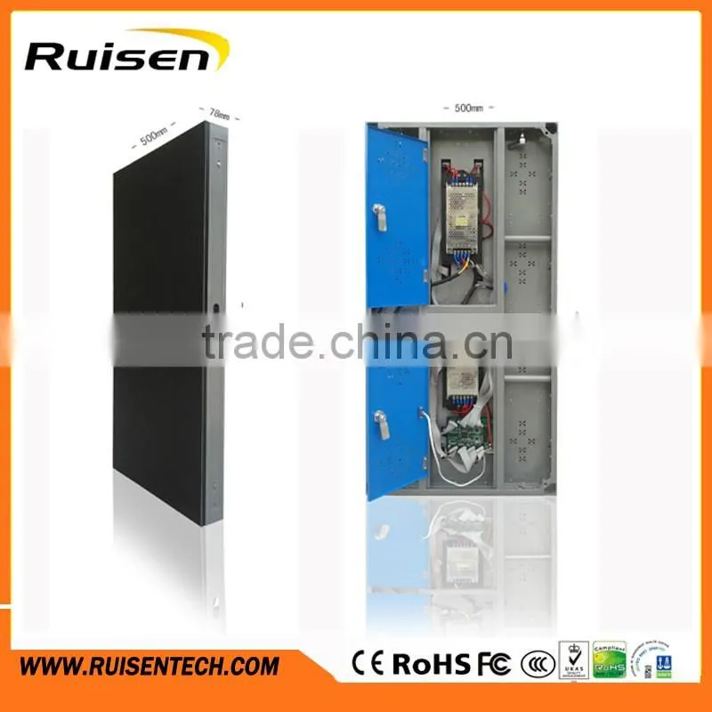 P3.91 P4.81 P6.25 die casting aluminum 500*500mm 500*1000mm rgb led display of Indoor full color LED screen for rental display