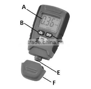 DTEC DC15FN Pocket-size Coating Thickness Gauge with Ferrous and Nonferrous base,dual use,0-1.8mm,economic model,best seller