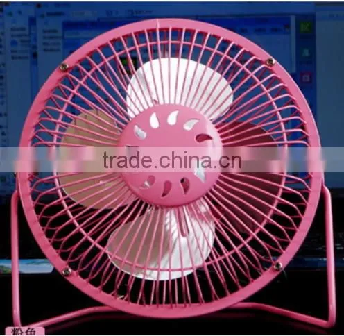 6 inch USB Mini Electric Fan connect to computer laptop pc USB Cooler Cooling Desk Fan