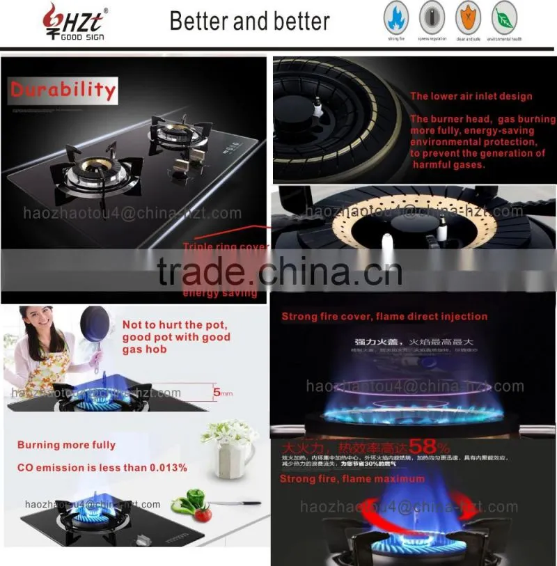 hot selling 3 burners commercial portable gas stove burner
