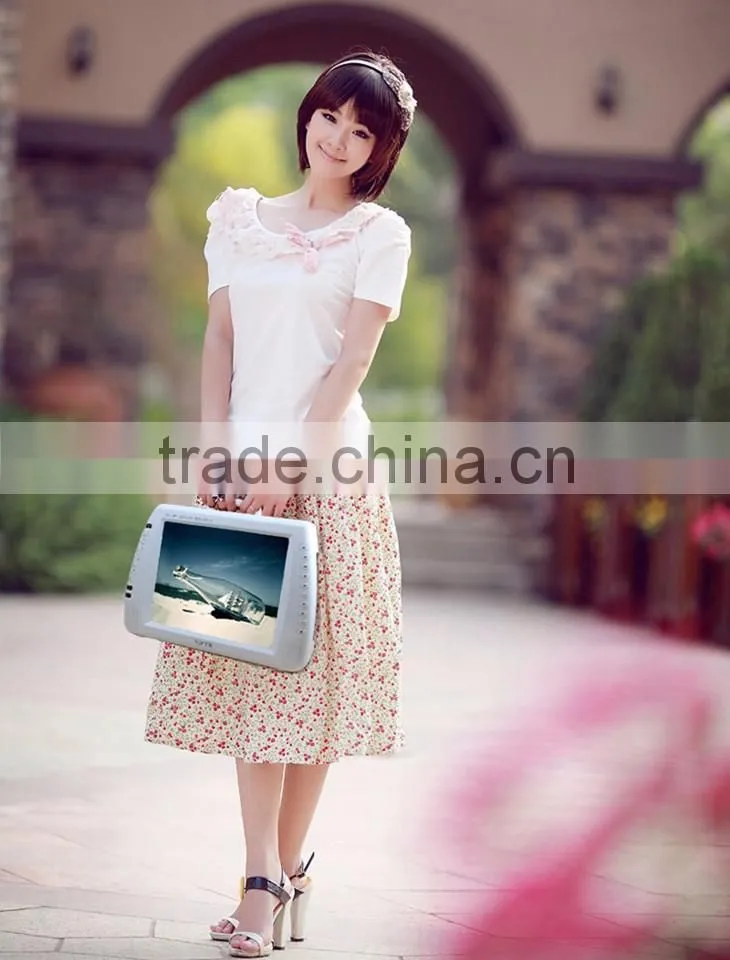 15" made in china car portable dvd player for sale