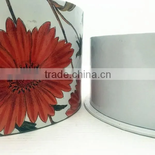 Custom round cylinder gift box fancy design candle cylinder box