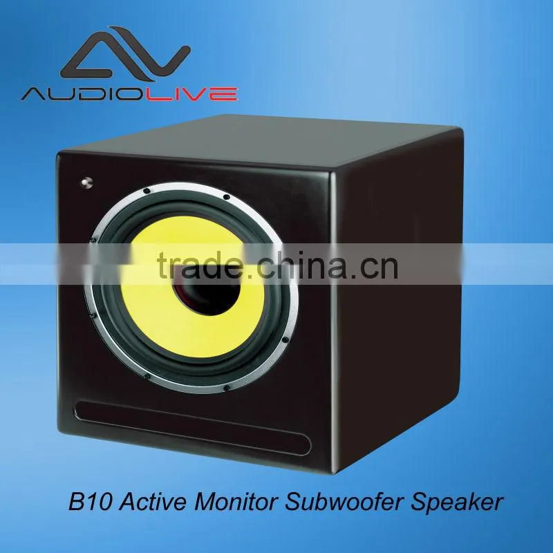 outdoor subwoofer 100w Professional infinity D10 Monitor Subwoofer Speaker