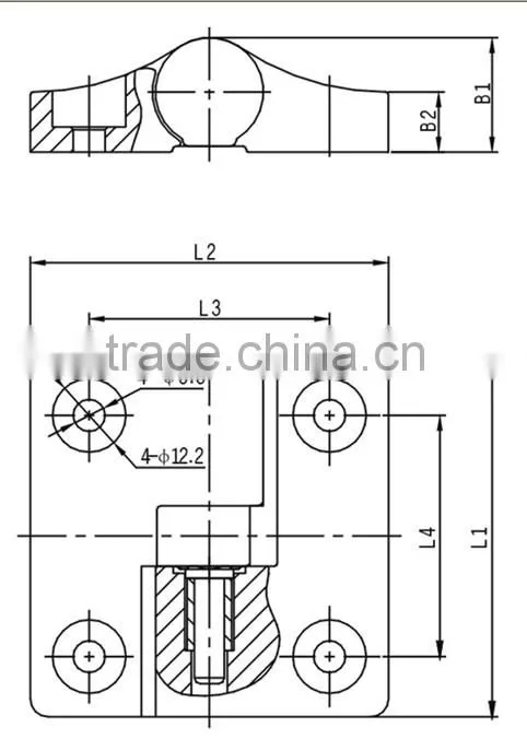 Industrial hinge