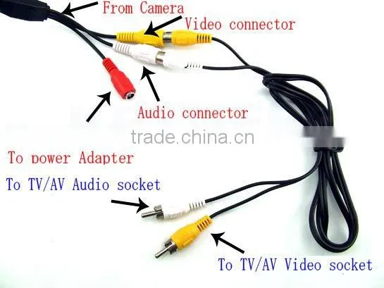 RY-208C 1/4 COLOR CMOS CCTV IR MINI HIDDEN CAMERA