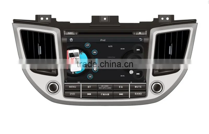 central multimedia China car antenna 3G car accessories for hyundai ix35 2015 car accessories with dvd gps
