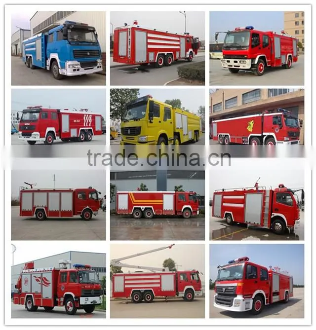Double cab fire fighting truck for sale
