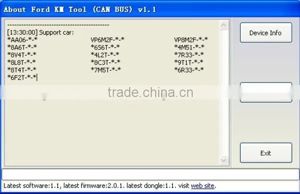 Hot Auto Diagnostic OBD2 Scanner Tool for Ford KM Tool CAN BUS With Outcode/ Incode Calculator