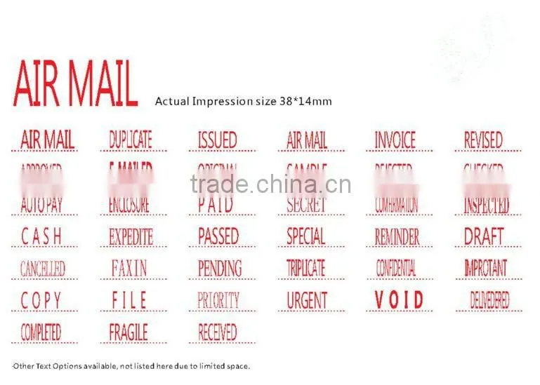 stamp printy 38x14mm self inking stamp customize your signature