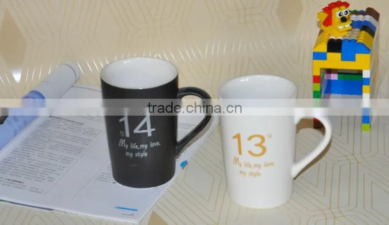 made In China customized coffee ceramic mug