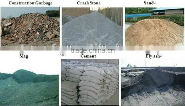 cement brick block making machine price in hot sale