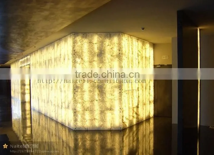 Decorative Translucent Onyx Artificial marble manufacturer