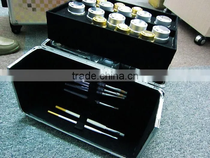 2014 YIWU SUPPLIER Hot-Selling Durable Nail art Professional Beauty Trolly Case