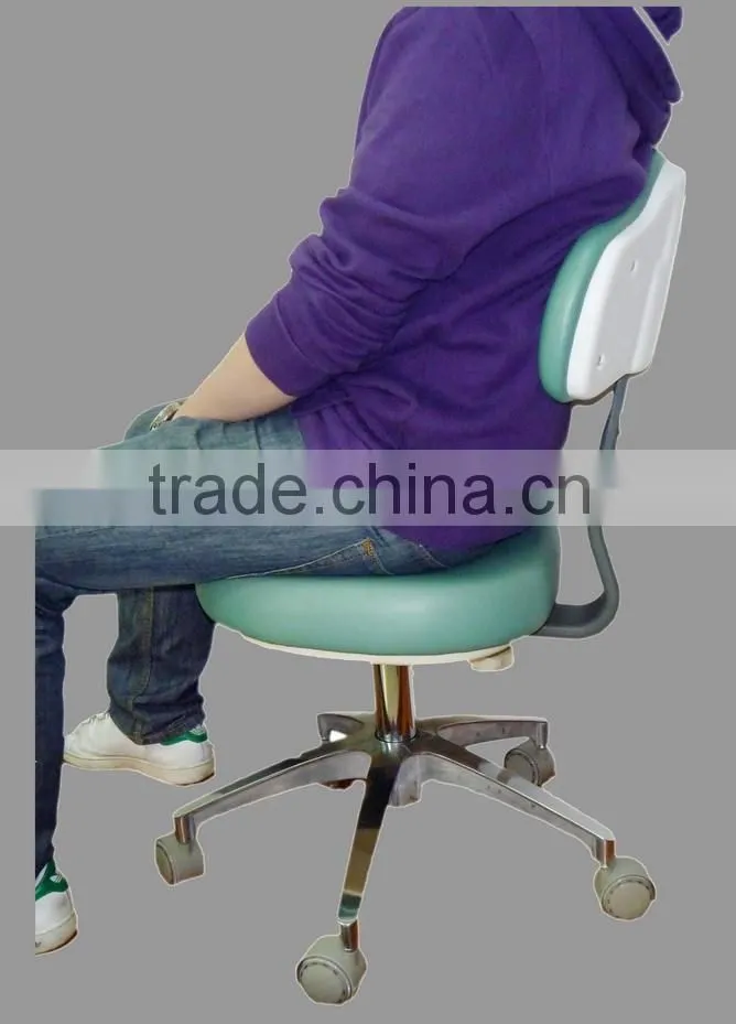 Height Adjustable Round Stool Chair SA008 w/ back rest