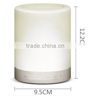 Motion sensor LED Night light with bluetooth speaker promotional gifts bedtime story speaker bedside lamp