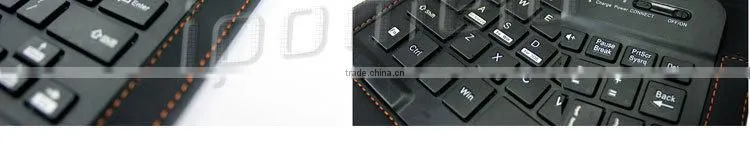 China top ten selling products Universal leather keyboard case for 9-10.1 inch tablet