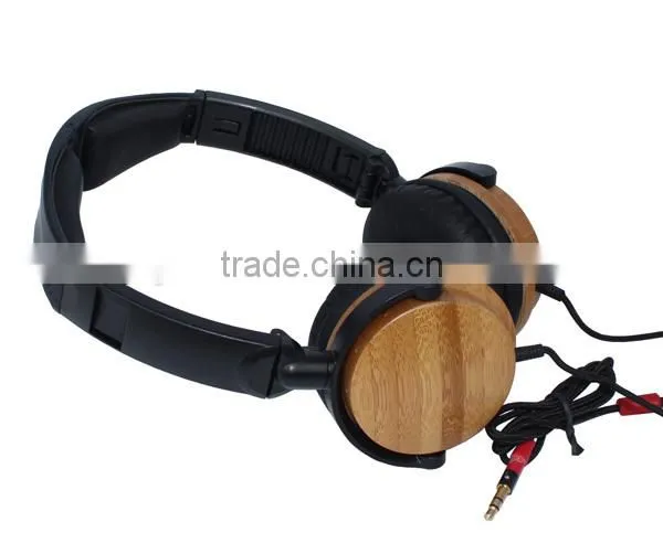 New design wood headphone for promotion use headphone