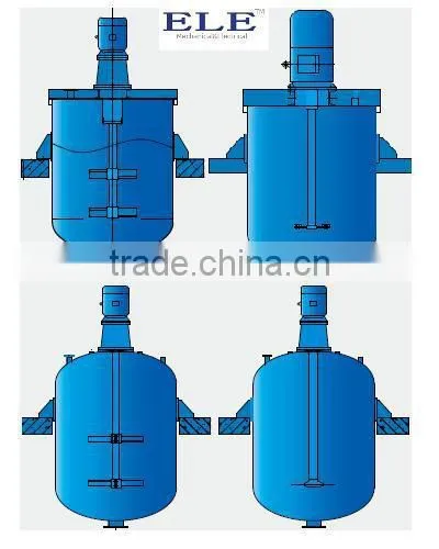 Stainless Steel Mixing Machine for Paint, Coating, Paste, Slurry