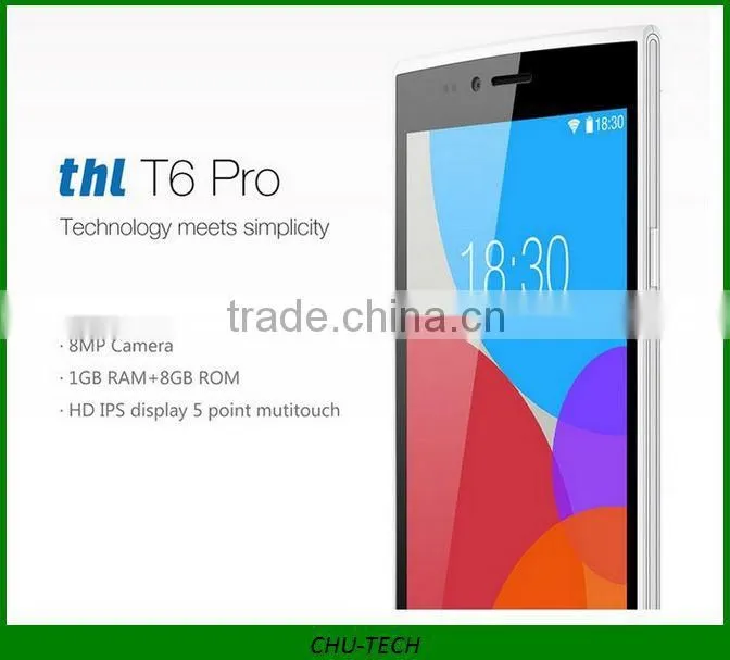 5.0" ThL T6 Pro Octa Core Smartphone MTK6592M 1GB 8GB GPS 3G