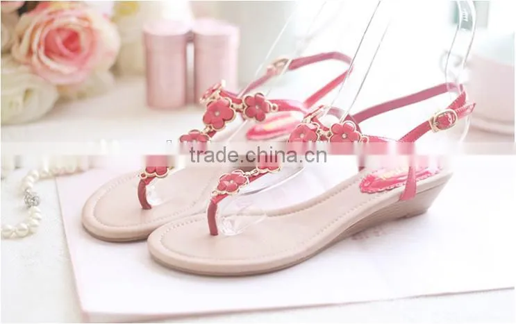 Wonderful metal footwear chain decorative with black pearl