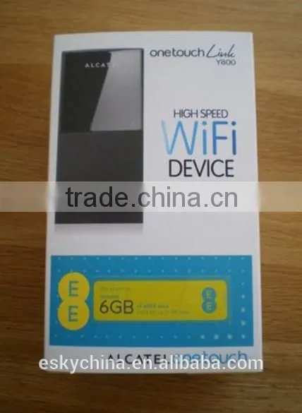 Best selling products in 2016 Alcatel one touch Y800 4g wifi lte router on internet everywhere pocket router