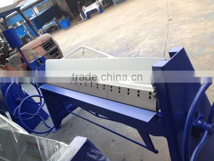 hand operated metal plate bending machine