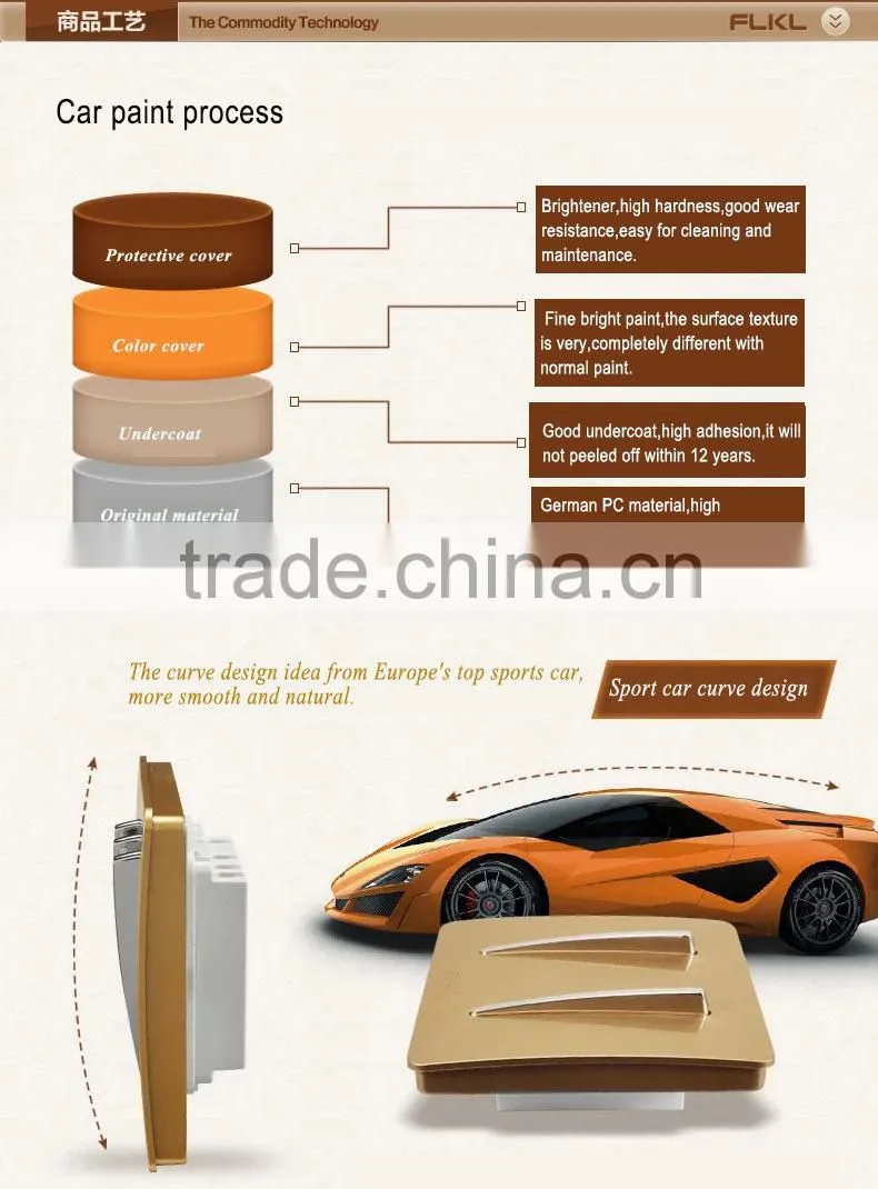 factory supply loudspeaker box wall switch factory price
