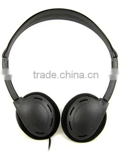 High quality disposable earphone,disposable headphone for bus factory wholesale
