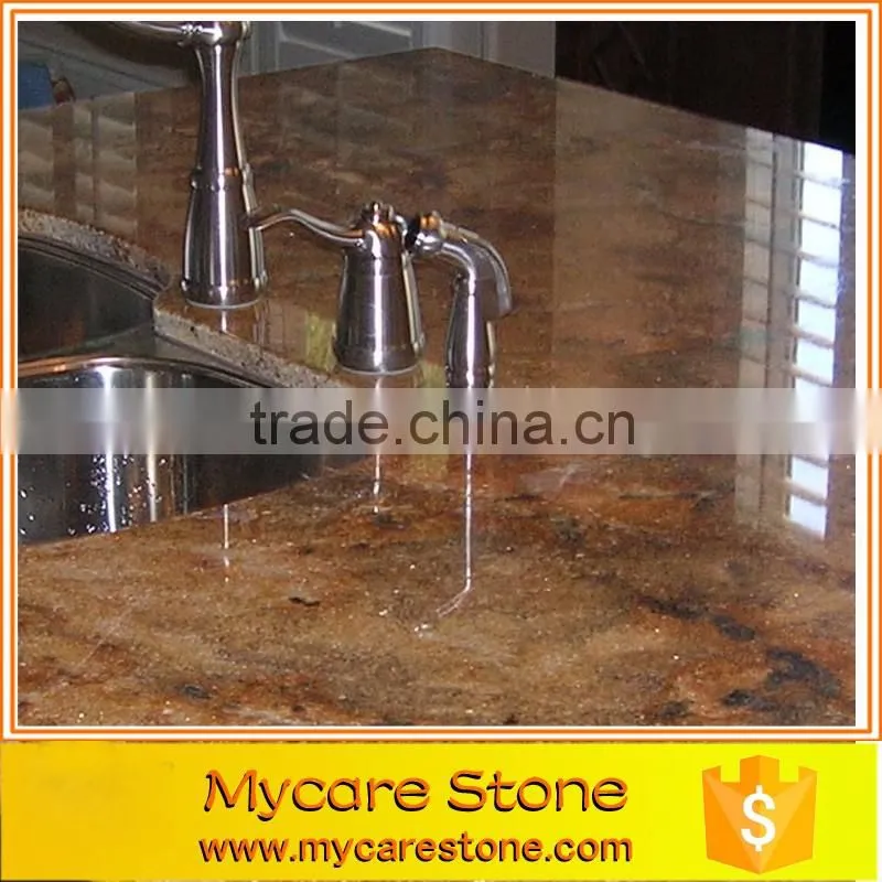 Professional polished modern different type natural stone vanity top