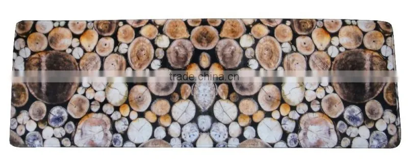 wool printed design christmas kitchen mat
