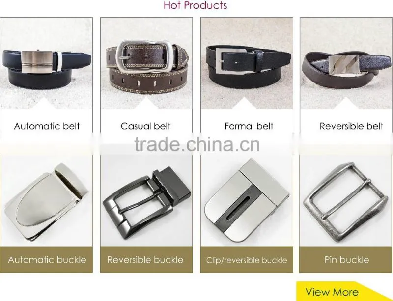Zinc alloy adjustable belt buckle