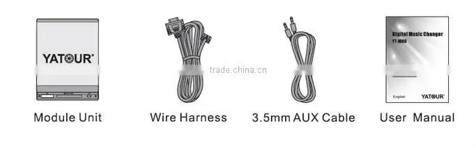 Car audio Digital Music Changer usb sd aux mp3 interface Adapter