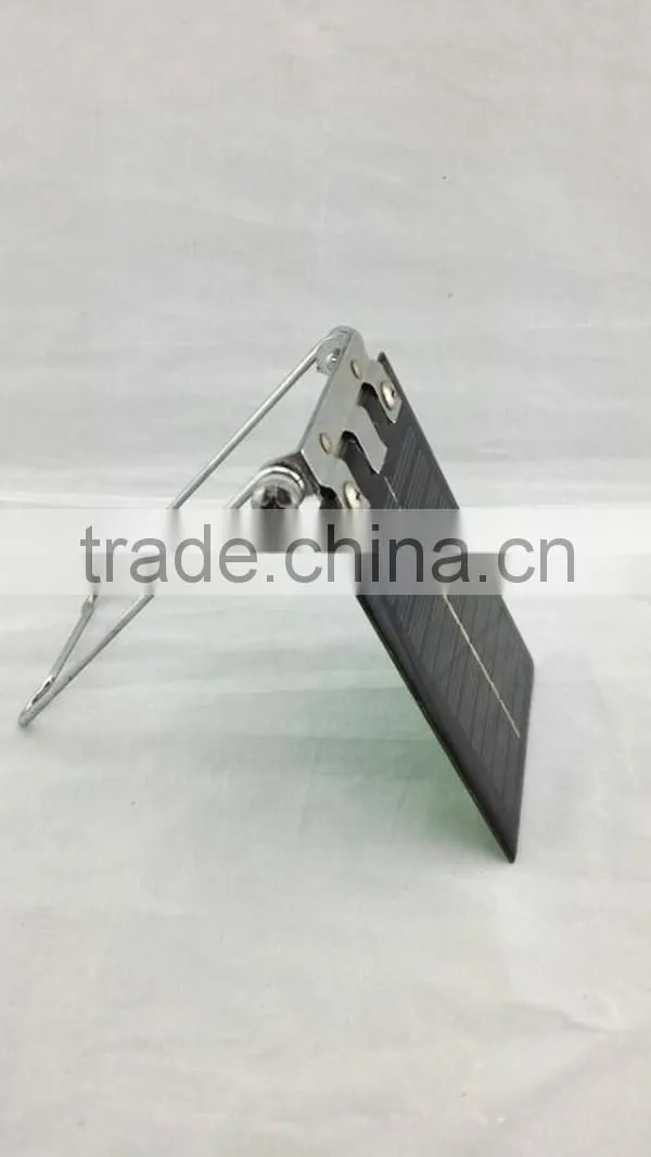 Mini Solar Panel with Iron Shelf 5V/180Ma